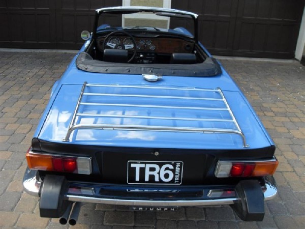 1976 Triumph TR6, Roadster, French Blue