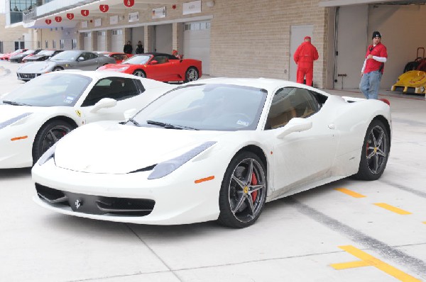 Ferrari Track Day at the Circuit Of The Americas Track in Austin, Texas 12/