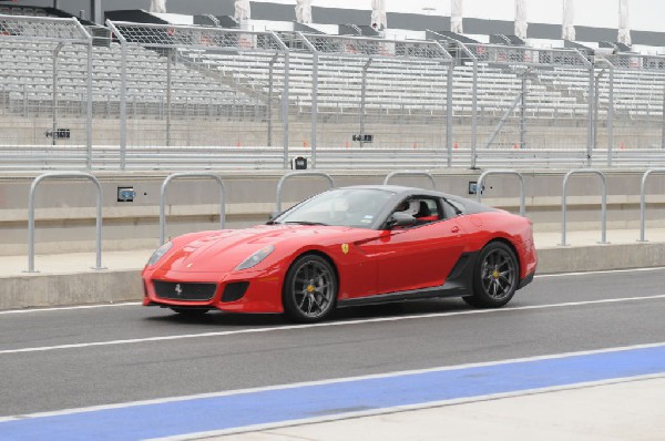 Ferrari Track Day at the Circuit Of The Americas Track in Austin, Texas 12/