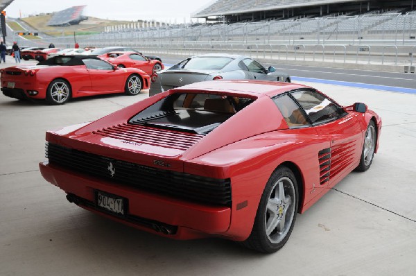 Ferrari Track Day at the Circuit Of The Americas Track in Austin, Texas 12/