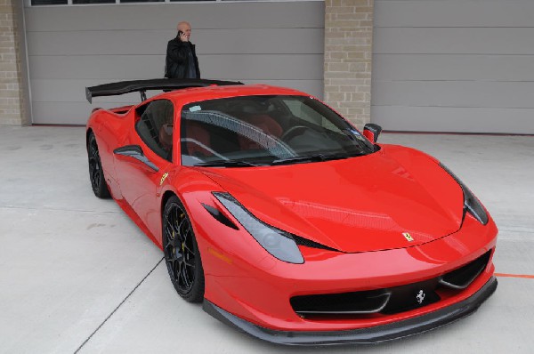 Ferrari Track Day at the Circuit Of The Americas Track in Austin, Texas 12/