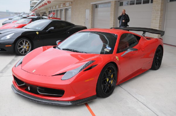 Ferrari Track Day at the Circuit Of The Americas Track in Austin, Texas 12/