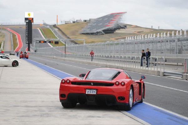 Ferrari Track Day at the Circuit Of The Americas Track in Austin, Texas 12/