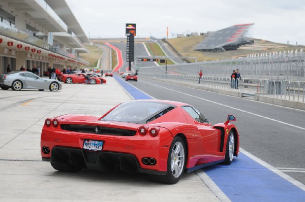 Ferrari Track Day at the Circuit Of The Americas Track in Austin, Texas 12/