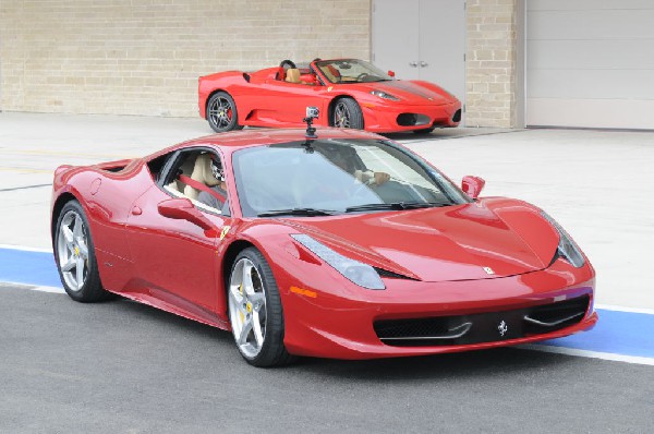 Ferrari Track Day at the Circuit Of The Americas Track in Austin, Texas 12/