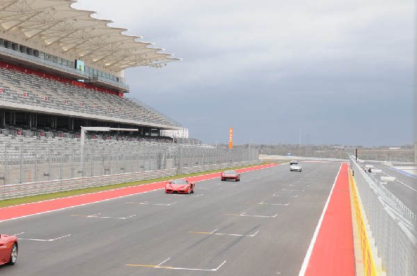 Ferrari Track Day at the Circuit Of The Americas Track in Austin, Texas 12/