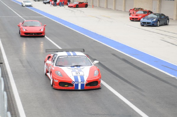 Ferrari Track Day at the Circuit Of The Americas Track in Austin, Texas 12/