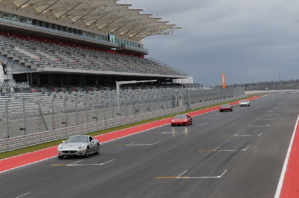 Ferrari Track Day at the Circuit Of The Americas Track in Austin, Texas 12/