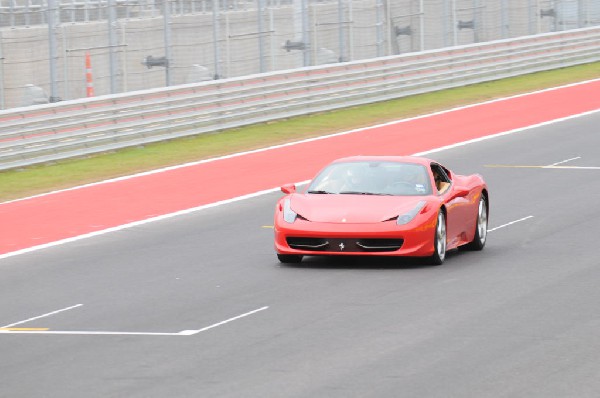 Ferrari Track Day at the Circuit Of The Americas Track in Austin, Texas 12/